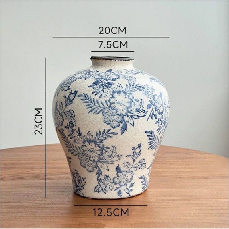 American blue and white porcelain type a