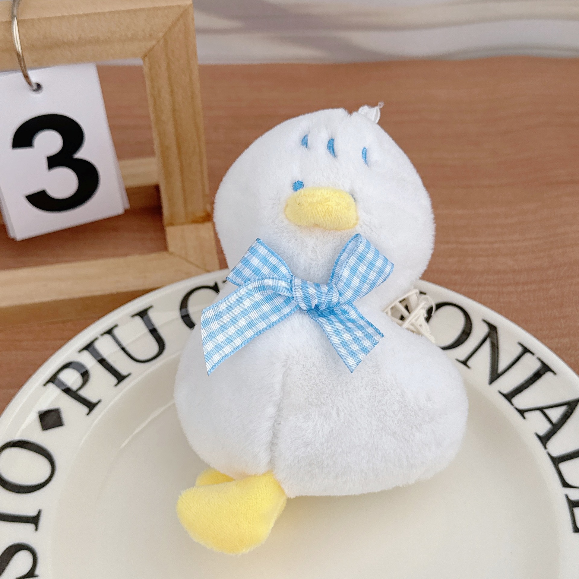 Lindo pollo de peluche bolsa colgante decoración colgante de felpa muñeca Regalo de Cumpleaños muñeca de peluche al por mayor