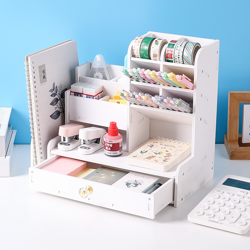 Caja de almacenamiento de escritorio
