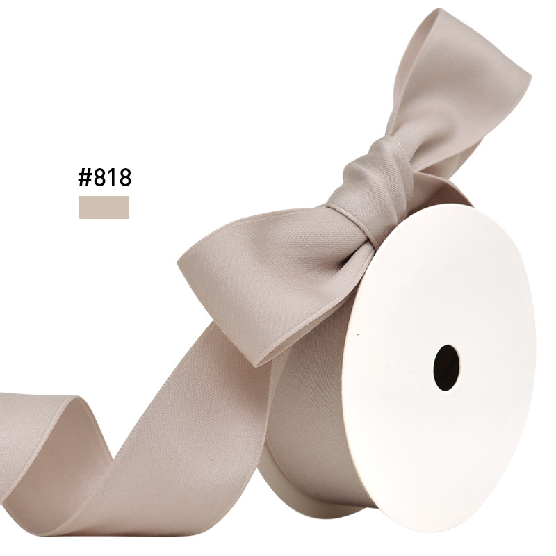 Yao Ming en stock 2,8 CM poliéster algodón accesorios de ropa cinta ramo fresco cinta boda caramelo caja de regalo cinta de embalaje