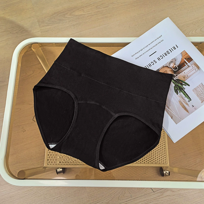 Cotton underwear, long trousers, antibacterial comfortable breathable pants, high waist
