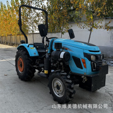 全新英轩604大棚王拖拉机 低矮性四驱耕地犁地机大棚果园用