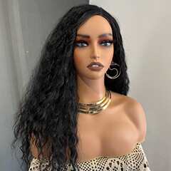 新型のかつらのモデルの特別な頭の欧米の半身の女性の頭のモデルのシミュレーション人のmannequin headのアクセサリの展示の道具