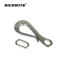 RICHWITS不锈钢316释放钩 快挂钩 鹅头钩 救生筏  船用五金配件