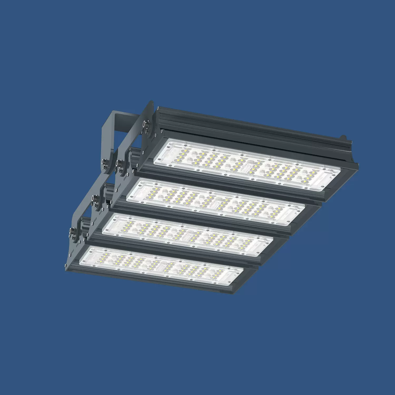 长条形冷库led防爆灯地铁灯机场区间模块化100W防眩LED隧道灯调光