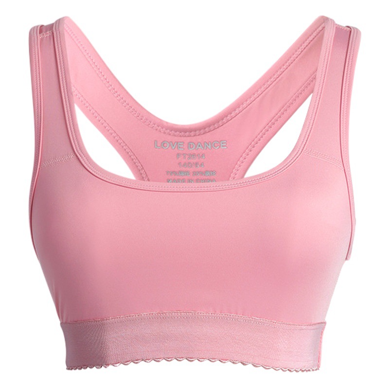 Desarrollo DE LOS NIÑOS sujetador de las niñas delgada transpirable de secado rápido Chaleco de deportes tubo superior de nylon mujer estudiante ropa interior