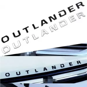 2013-2021 Outlander Ön Kapot Emblemi Outlander Yazısı Stiker