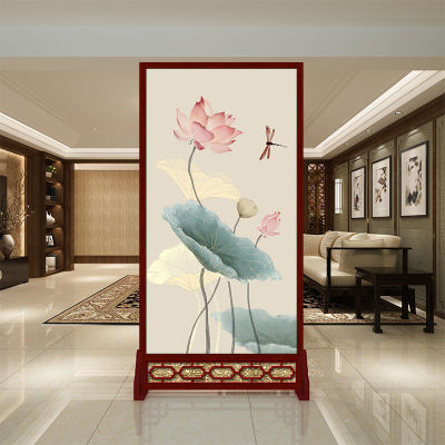 screen partition Chinese style a living room Entrance household The door bedroom Office TOILET Occlusion Fabric art Block screen On behalf of