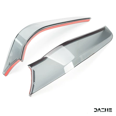 Suitable for Honda Nwt150 Modified Leg Wind Deflector Glass Wind Shield Knee Guard Accessories (Motorcycle front windshield) - smoke-gray
