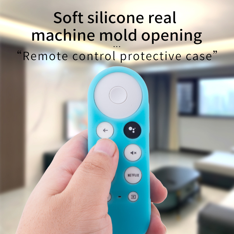 Venta caliente para Google TV Remote Case Google 2022 All Inclusive Case de silicona anti-caída