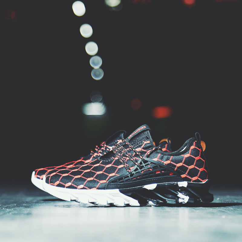 2024 Outdoor Tourism Autumn Lace up Mesh Sailing Sports Men's Single Shoes_voghion.com