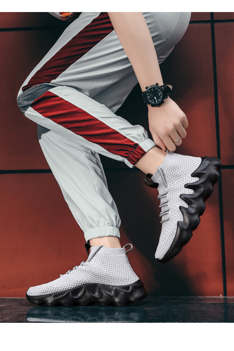 Neue übergroße, leichte, atmungsaktive Socken, vulkanische Sport- und Freizeitschuhe, trendige Herrenschuhe in koreanischer Version_voghion.com