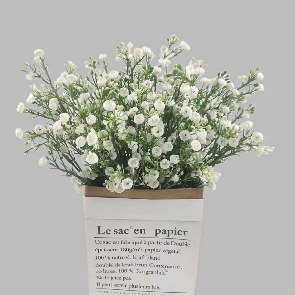 Simulación de decoraciones de bodas de la estrella del cielo, buquete de pegamento suave, sensación de simulación de flores falsas de la estrella del cielo al por mayor