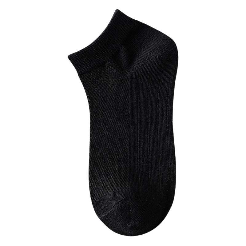 Calcetines calcetines de mujer primavera y verano fino algodón mediados de la pantorrilla de verano japonés de corte bajo-top malla transpirable barco Calcetines para mujeres