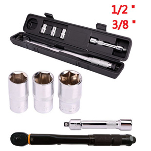 Torque Preset Torque Wrench Multi-Purpose Multi-Purpose Torque Wrench Chrome Plated 45 # Steel Steel Handle Embossed Scale