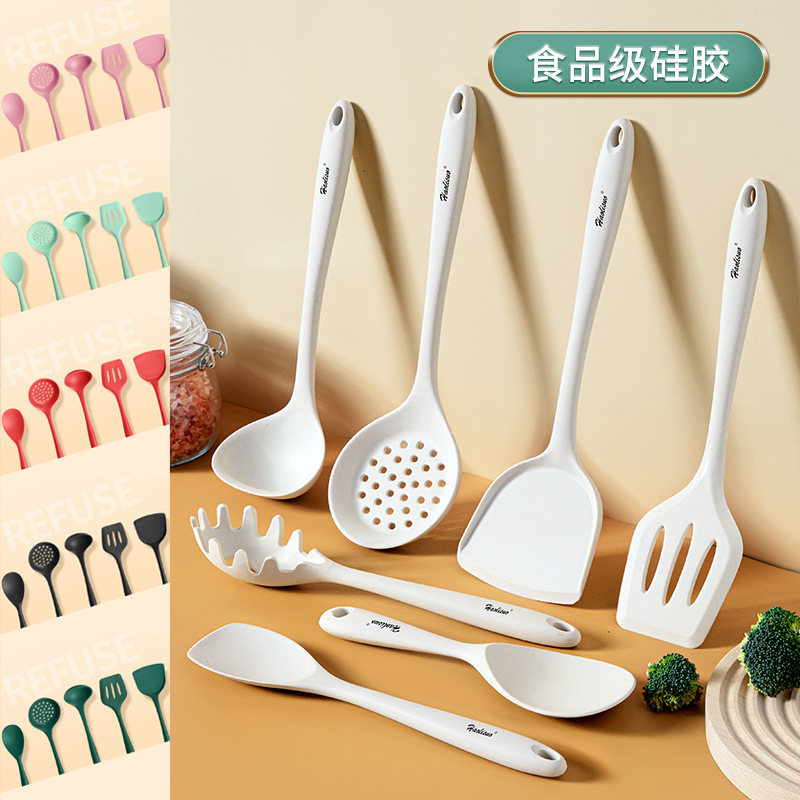 Special silicone shovel for cross-border delivery non-stick pan high…