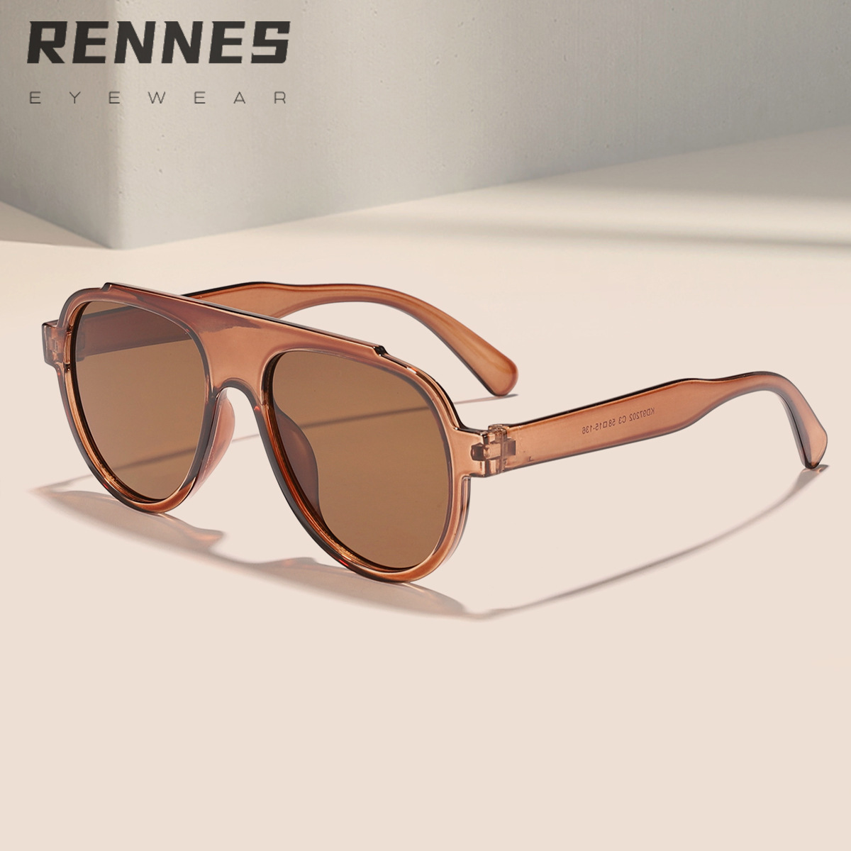 Nuevas gafas de sol de personalidad europeas y americanas, gafas de sol de conducción para hombre, gafas de sol de viento de marco grande anti-ultravioleta