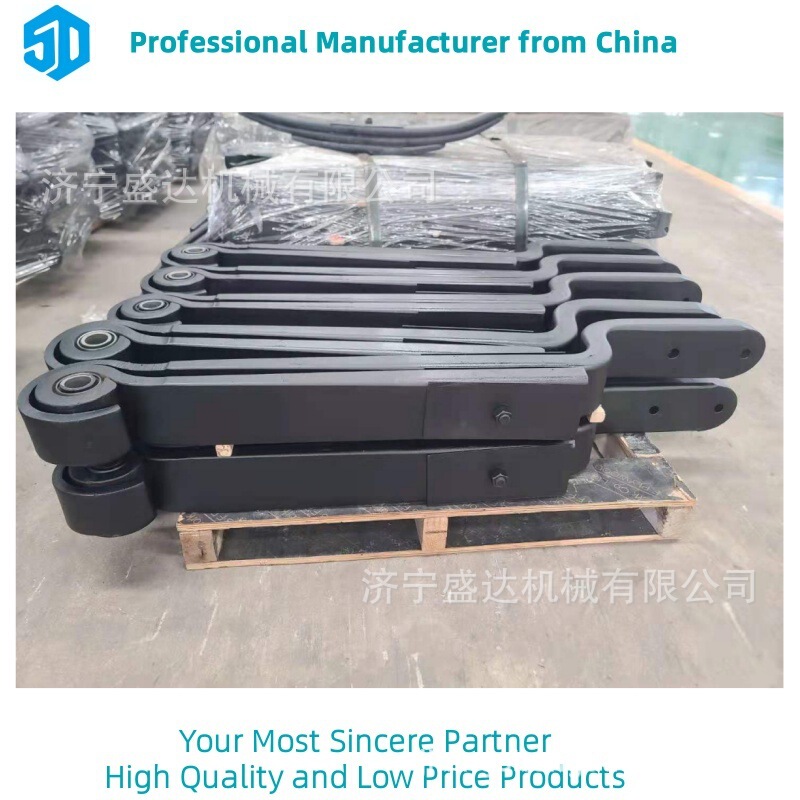 Truck Leaf Springs, Euro Truck Air Suspension Leaf Spring Guide Arm, Heavy-Duty Vehicle Chassis Parts Spring Plate