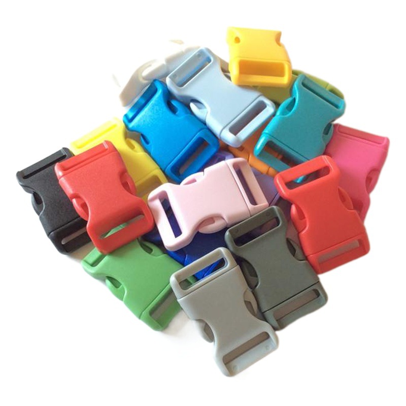 20mm color buckle plastic buckle pet item loop buckle umbrella rope bracelet webbing buckle luggage accessories hat buckle