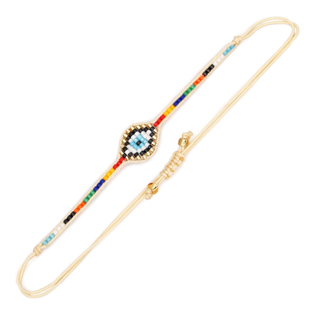 Fashion Package Price Mi-s210219 Geometric Beaded Beaded Woven Eye Bracelet Set