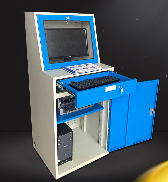 Промышленный мобильный компьютерный шкаф KPC150