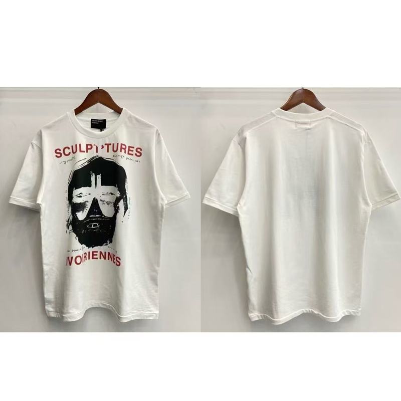 クロスボーダーアメリカの新しいERD憂鬱な富の第二世代レタープリントパターンラウンドネック半袖Tシャツドロップシッピング|undefined