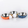 Factory direct selling pet bowl suspension pumpkin bowl cat bowl dog bowl cat bowl cat basin bowl feed water feeding hanging bowl