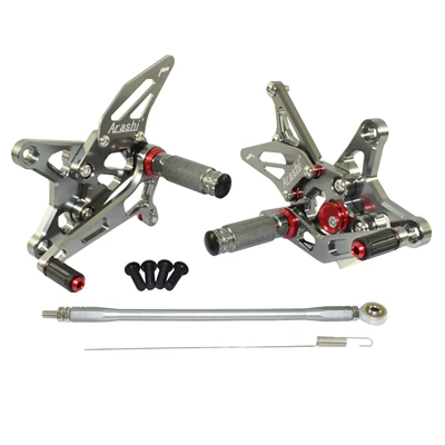 Motorcycle pedals ZX6R ZX636 09-23 modified - titanium