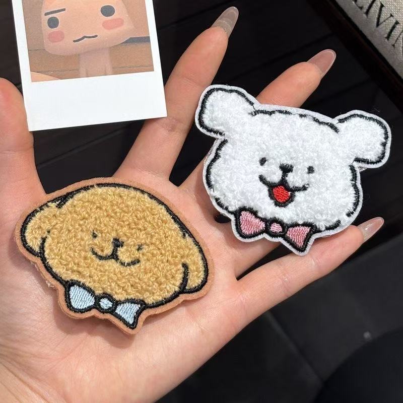 Line Art Puppy Magic Stickers for Hair Tidying, Seamless Magic Stickers for Girls, Cartoon Cute Hair Accessories Line Art Puppy Magic Stickers for Hair Tidying, Seamless Magic Stickers for Girls, Cartoon Cute Hair Accessories