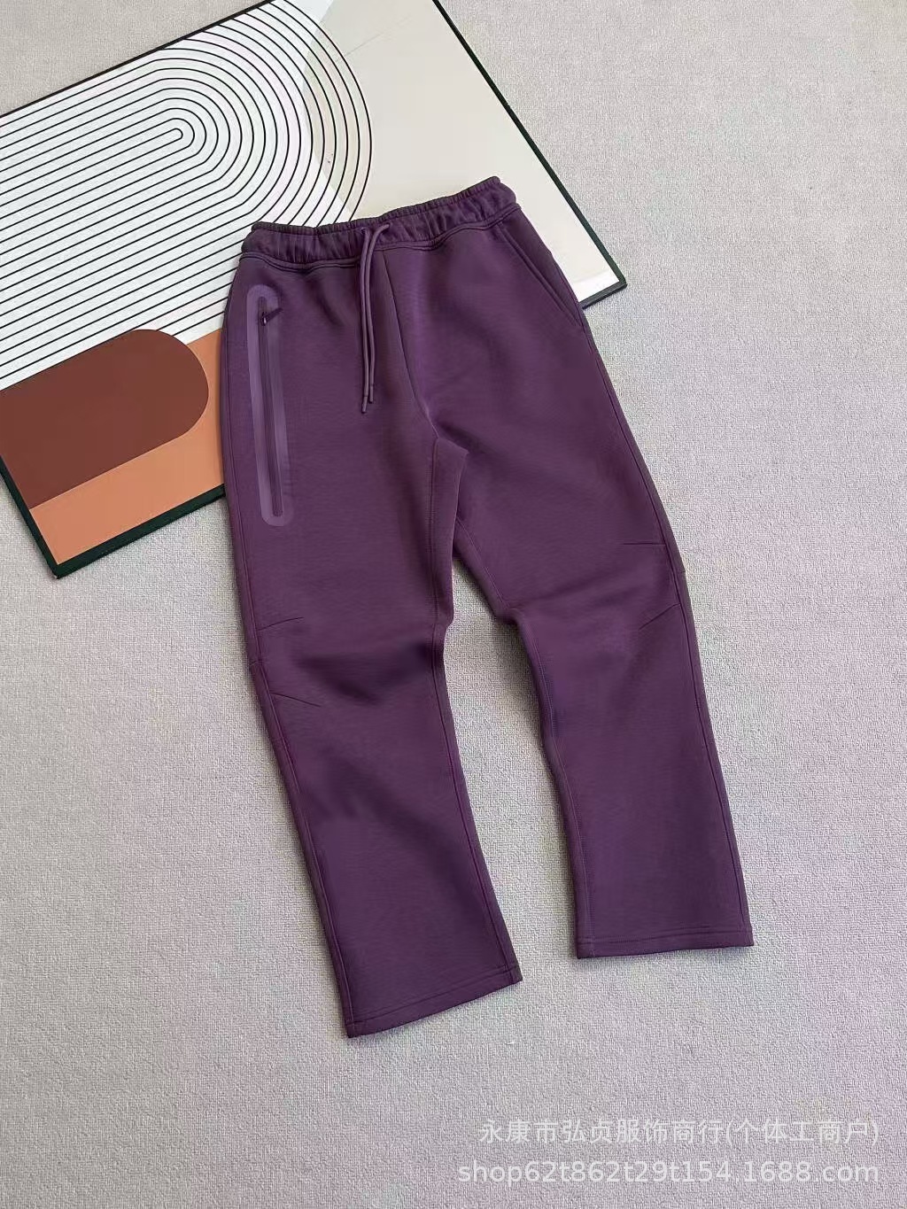 Pants.dark purple / S