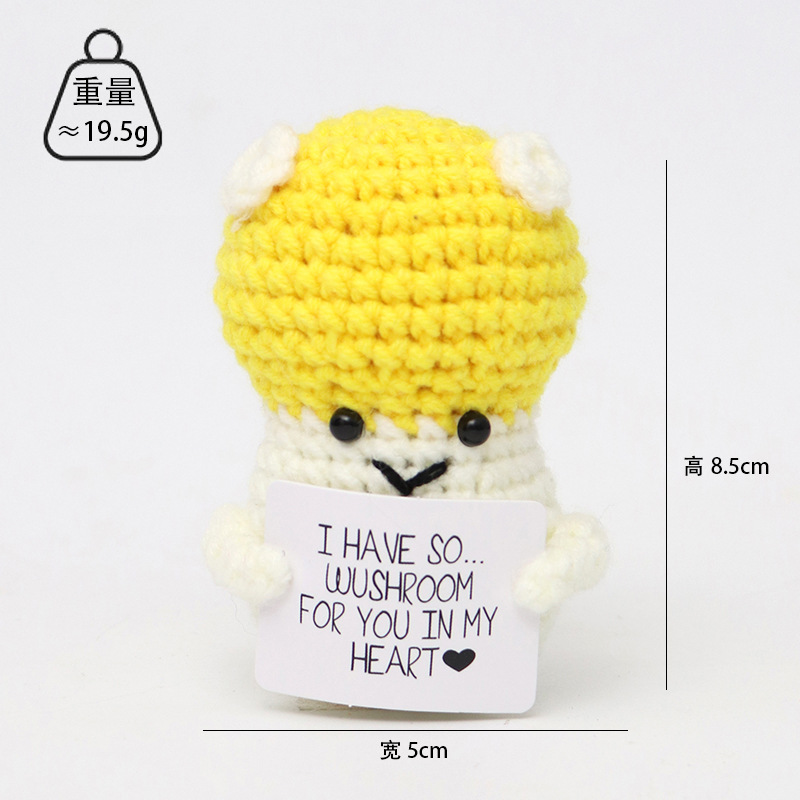 Tarjeta de hongo amarillo I