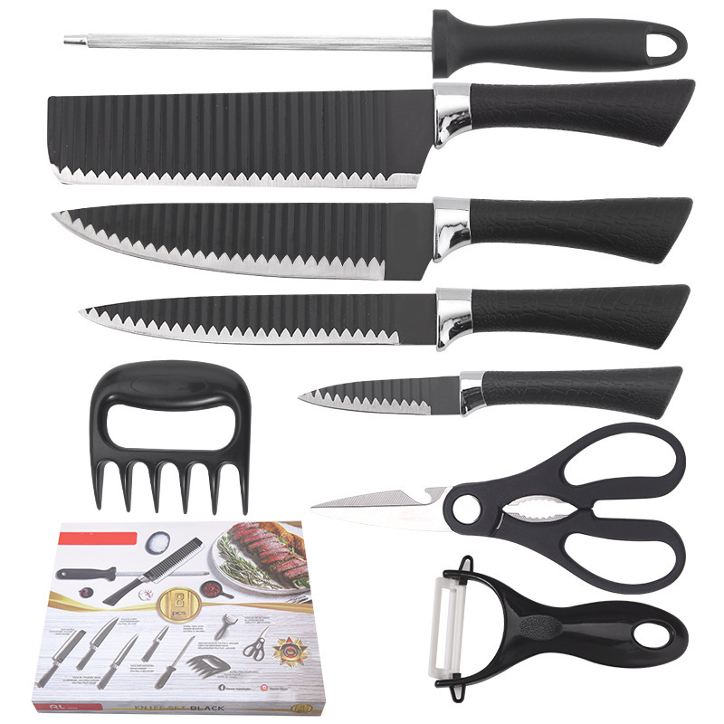Ocho piezas de fábrica de cuchillos de cocina de venta directa cuchillos de cocina cuchillo de frutas cuchillo de cocina cuchillo de corte