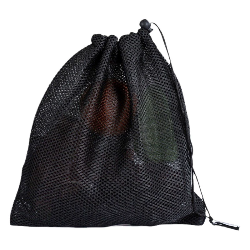 Фабрика оптовой фруктовый сэндвич мешок сетки черный шнурок мешок сетки скошенный подарок мешок сетки