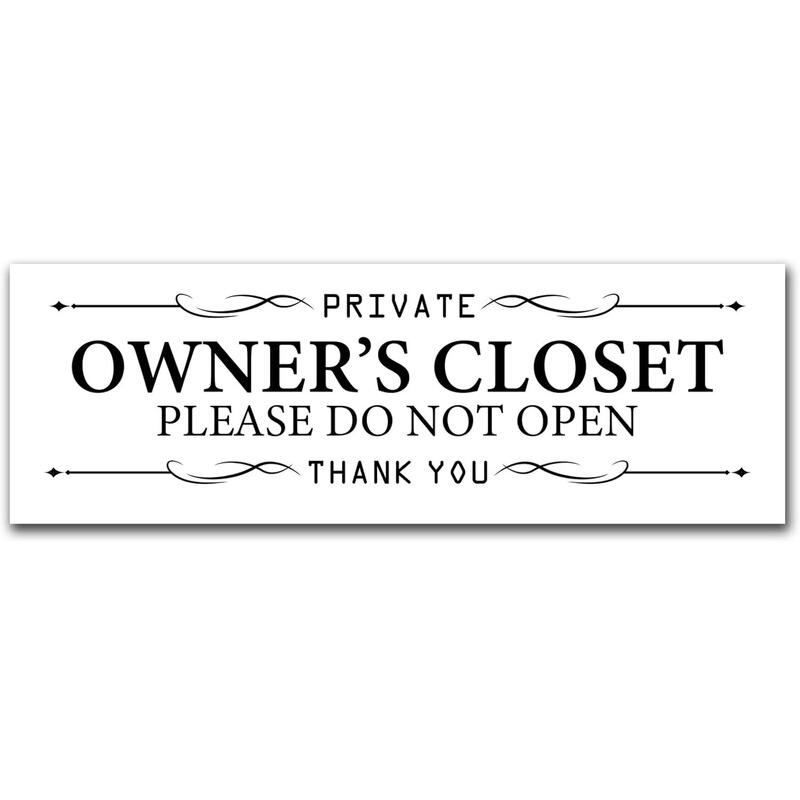 Cross-Border Design Private Room Prohibited Entry Waterproof Sticker Self-Adhesive Vinyl Sign Bedroom Door Sign Lounge