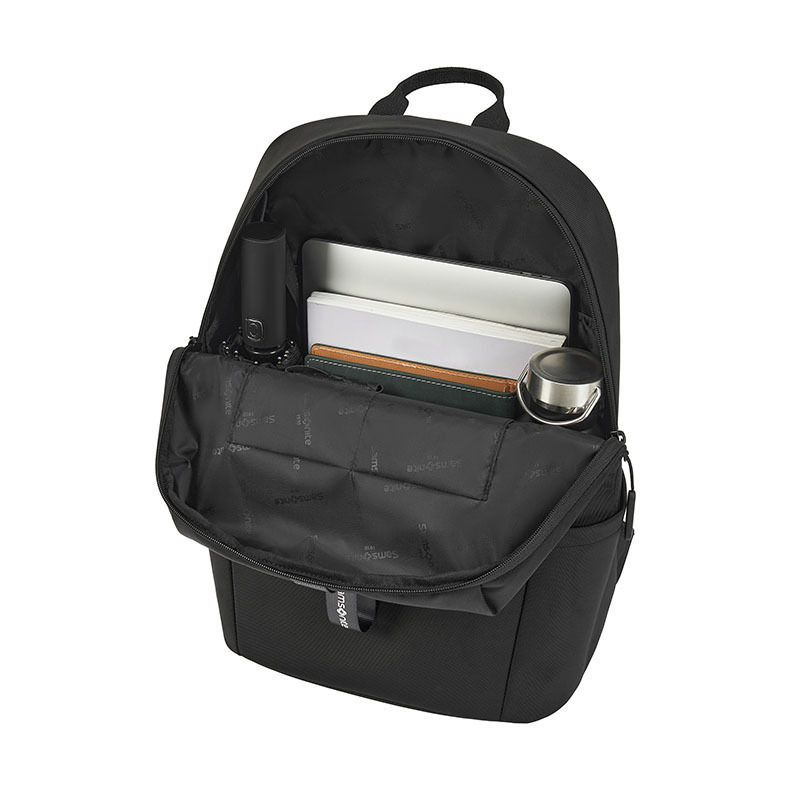 Samsonite サムソナイト バックパック ファッション ビジネス コンピューター バッグ 通勤 大容量 バックパック ブラック/グレー|undefined