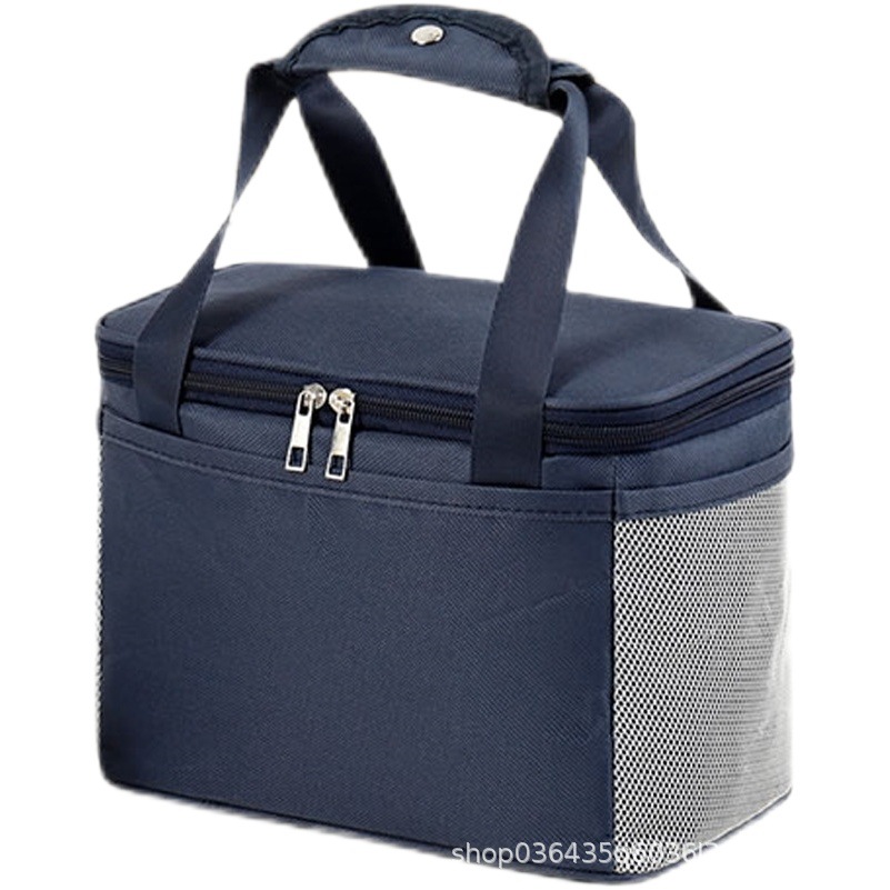 Caja de almuerzo bolsa portátil Portátil Bolsa de aislamiento térmico bolsa de almuerzo caja de almuerzo bolsa de almacenamiento de una sola pieza entrega transfronteriza explosión