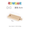 9cm straight rail