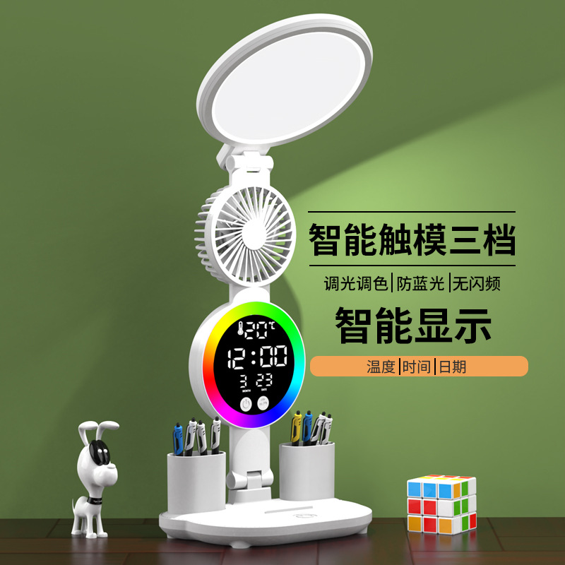 lámpara de escritorio para proteger los ojos, lámpara de escritorio LED para tareas de escritura, lámpara de cabezal de cama de dormitorio