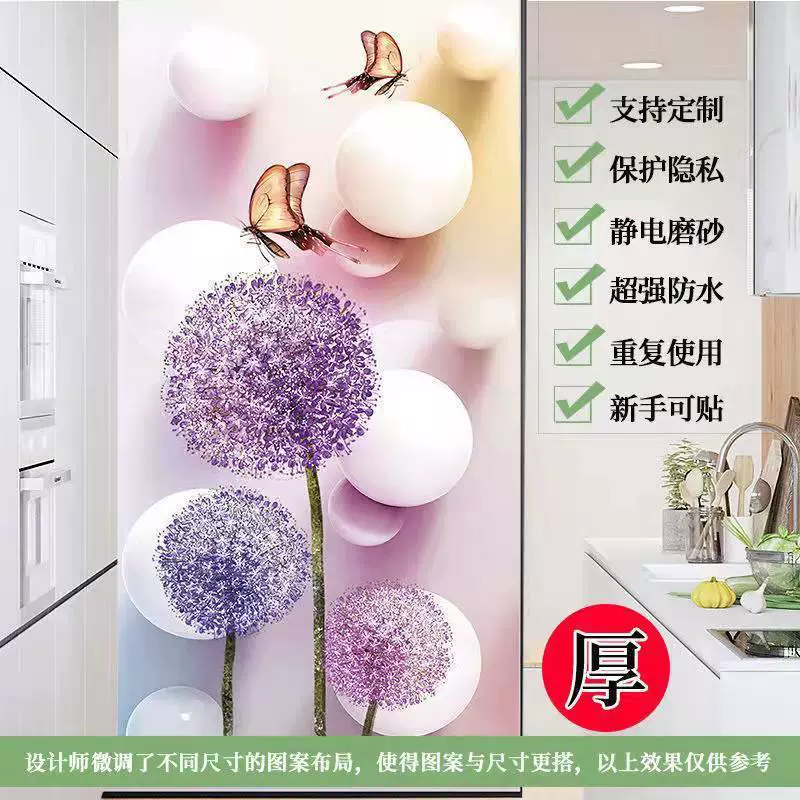 Glass window stickers, electric matte sticker, transparent protective underware