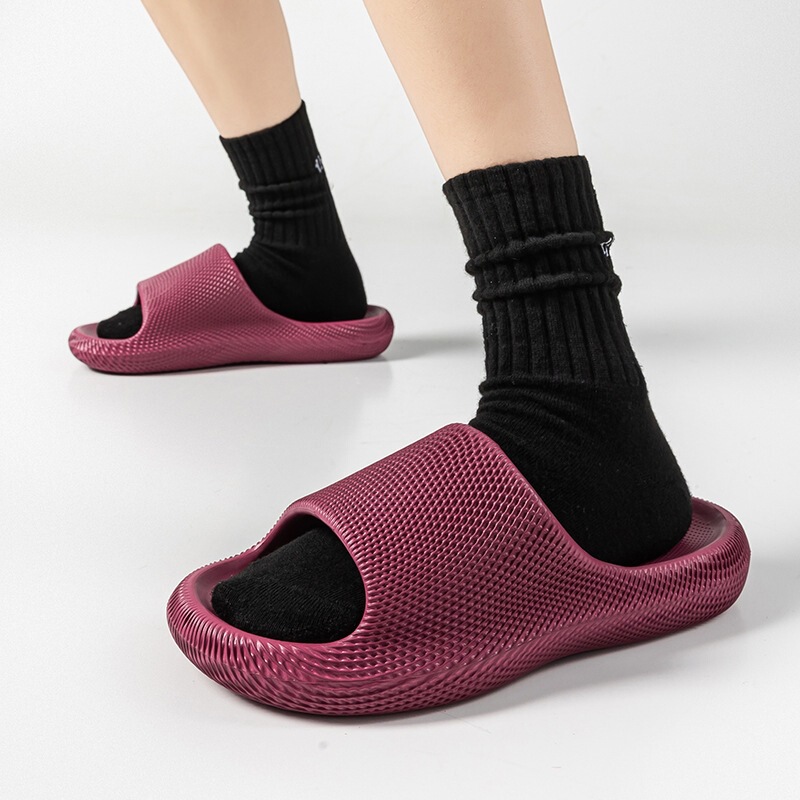 Summer Simulated 3D Printed Eva Lightweight Slippers with Shock Absorption, Anti-Slip, Anti-Odor, Soft Sole, Comfortable Home Slippers Summer Simulated 3D Printed Eva Lightweight Slippers with Shock Absorption, Anti-Slip, Anti-Odor, Soft Sole, Comfortable Home Slippers