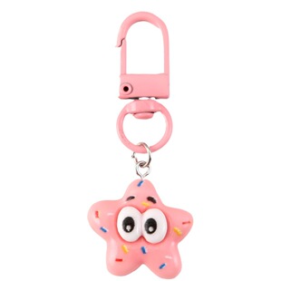 Cute three-dimensional resin cartoon key chain student girlfriends gift schoolbag small pendant key decoration accessories