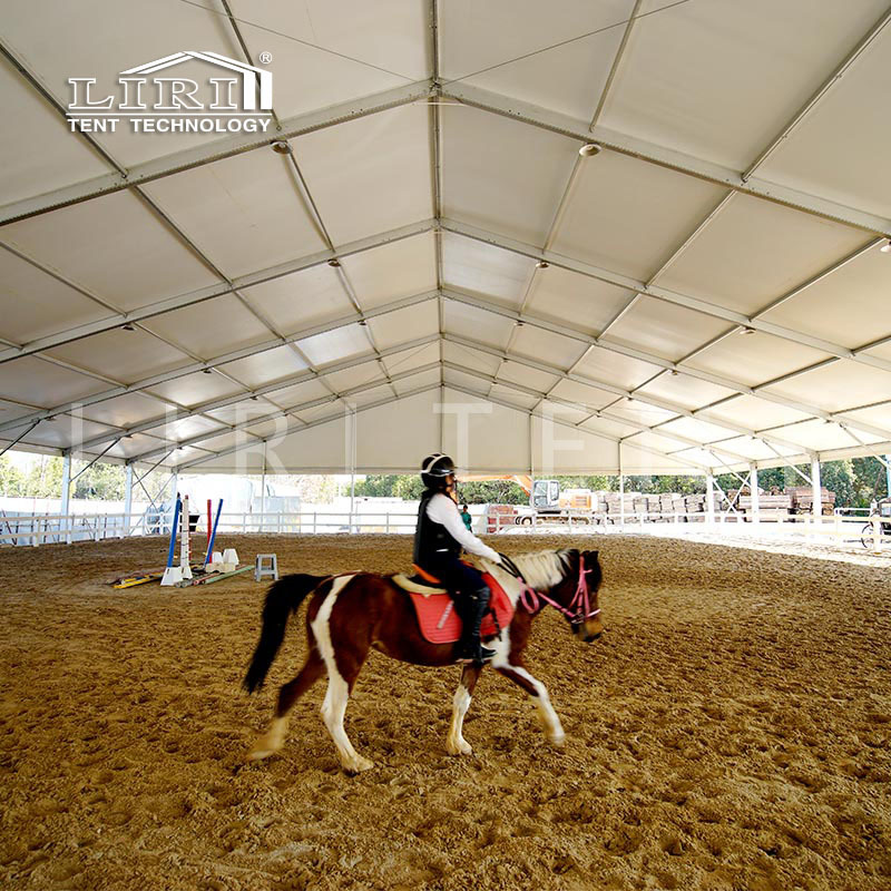 大型戶外鋁合金結構馬術練習場篷房 馬廄帳篷 馬術賽事活動帳篷