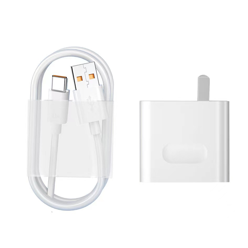 Adecuado para cargador Honor Huawei de 66w, cable de datos 6A, cabezal de carga universal para teléfono móvil, cabezal de carga súper rápido usb120w