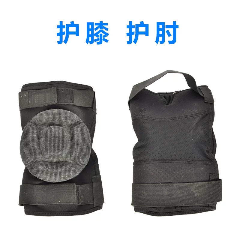 Ski skateboard, knee pads, elbow pads, protective protective gear for training