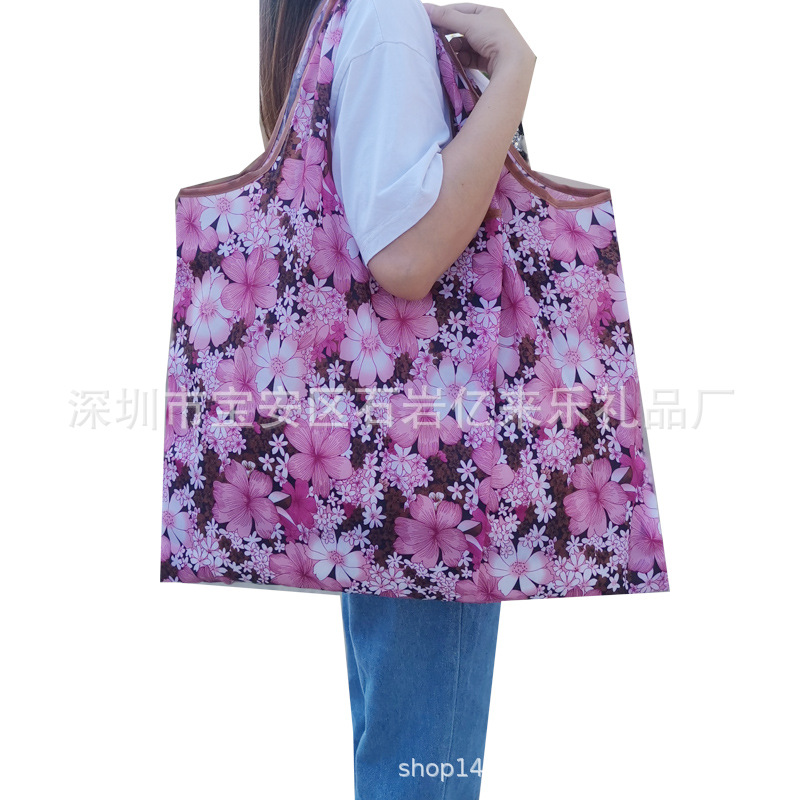Big Japanese cartoon folding handheld waterproof capacious storage…