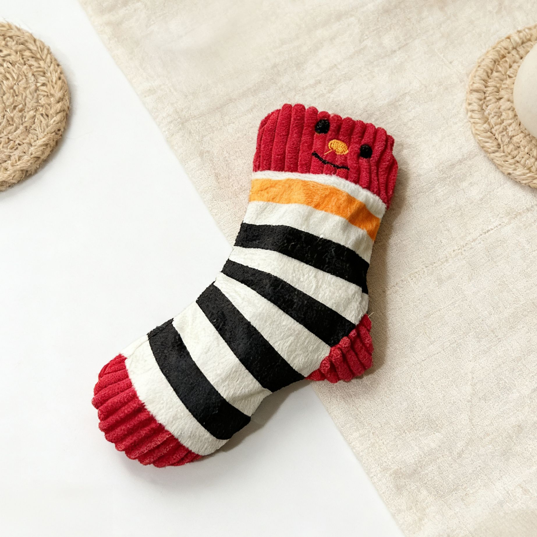 Mascotas sonoras juguetes de papel de peluche calcetines de imitación perros pequeños y medianos alimentos ocultos auto-hi alivio de la aburrimiento de la comida de fugas juguetes perros
