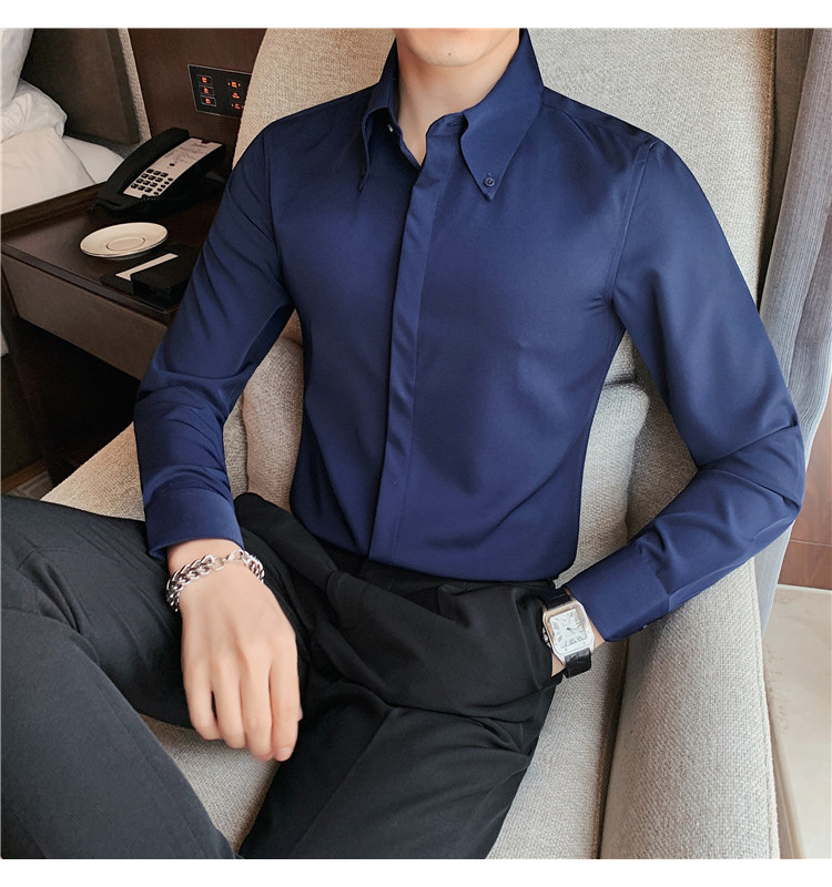 A6170 890K ÁO SƠ MI NAM HANTDU DÀI TAY PHONG CÁCH HÀN QUỐC THỜI TRANG NAM G03 SẢN PHẨM MỚI