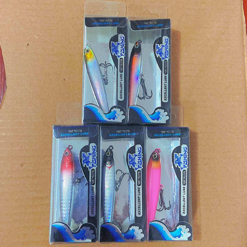 Lápiz sumergido, hundimiento lento, cebo falso de Luya, cebo especial para boca de pesca, inversión remota, capa completa de agua dulce, fábrica de pesca salvaje, comercio exterior