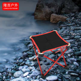 户外一体折叠凳 钓鱼凳写生户外旅游便捷马扎厂家供应户外折叠凳