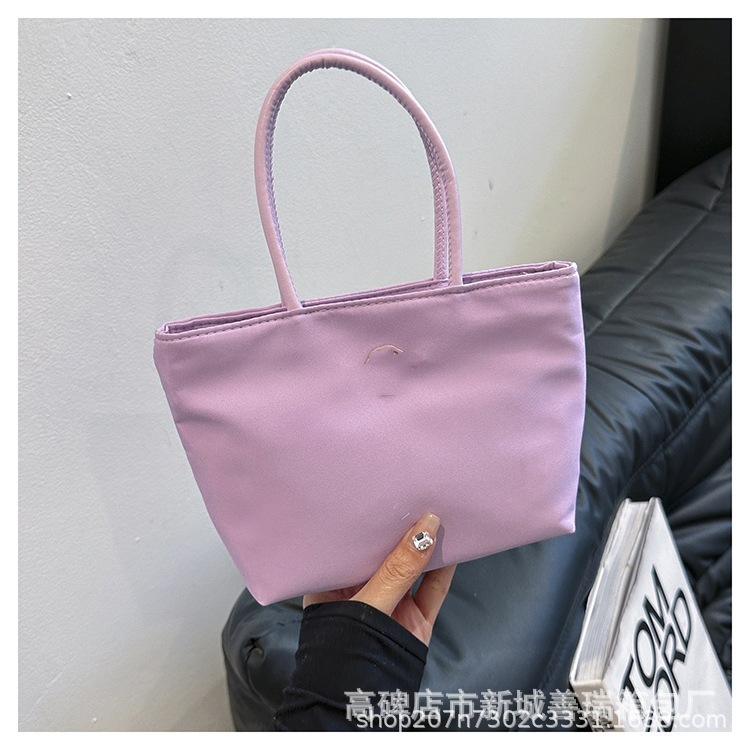 韓国の大衆miniかわいい黄色のバッグの新しいシンプルな携帯電話バッグナイロン通勤野菜バスケットバッグ|undefined